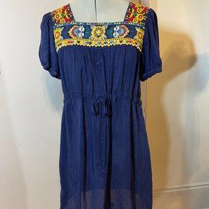 Johnny Was Selah Embroidered Dress
